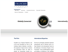 Tablet Screenshot of chancerychambers.com